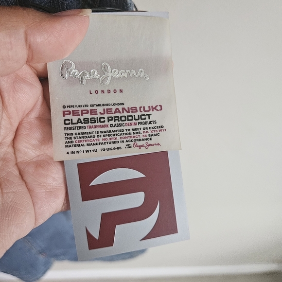 Vintage Pepe Jeans London Y2K Midge Denim Mini Dress NWT - Picture 8 of 12